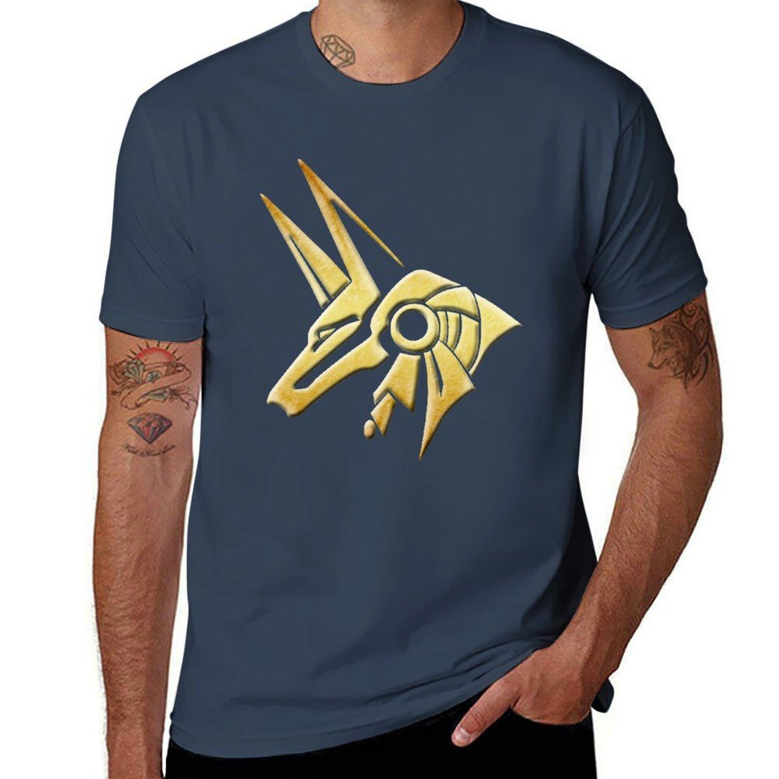 Anubis Tshirt Street Art Print Tee Shirt S