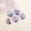 Gojo Satoru Keychain & Jujutsu Kaisen Frosted Badges