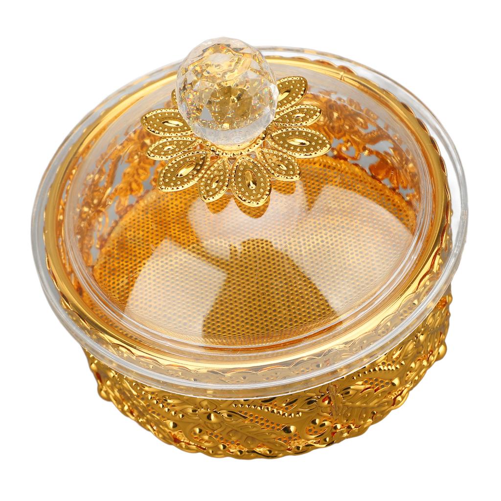 Decorative Jar Box Retro European Acrylic Small Jar for Jewelry Gift