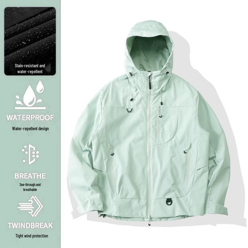 Outdoor Assault Jacket: Warm Waterproof/Windproof 3-in-1 Unisex Mountaineering Coat for Autumn/Winter