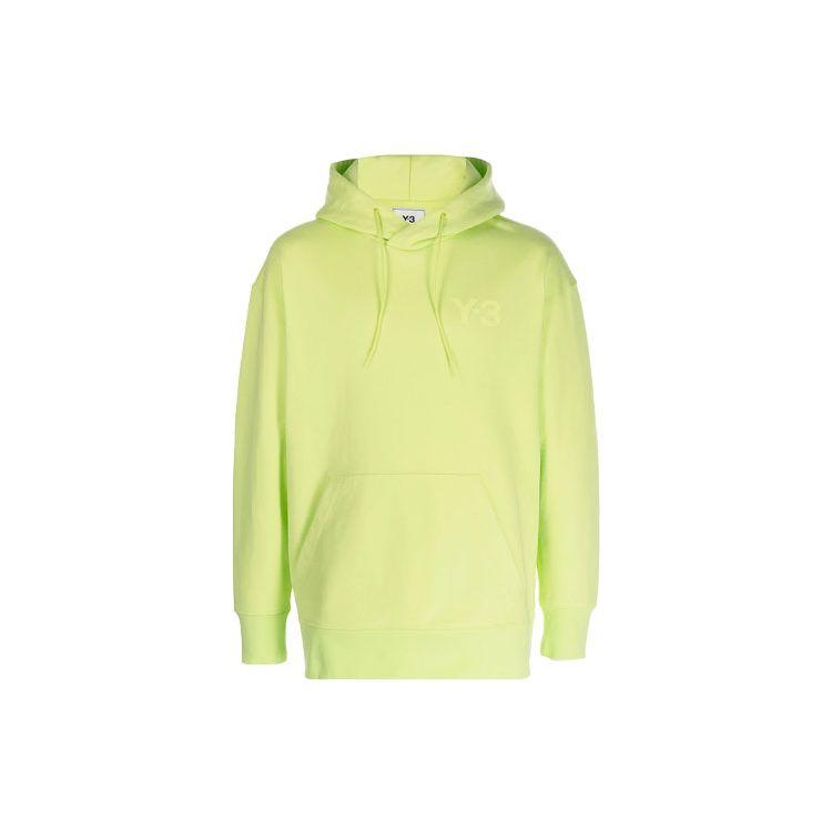 

Y-3 Классическая толстовка с капюшоном и логотипом на груди, зеленые мужские топы HB3446 XL