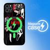 Ghost Face Art Scream Phone Case For iPhone 13 14 15 11 12 16 17 Pro Max Plus Magsafe Magnetic Shell