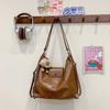 Retro Large-capacity Backpack Women's New Autumn and Winter Versatile Commuter Single Shoulder Messenger Tote Bag