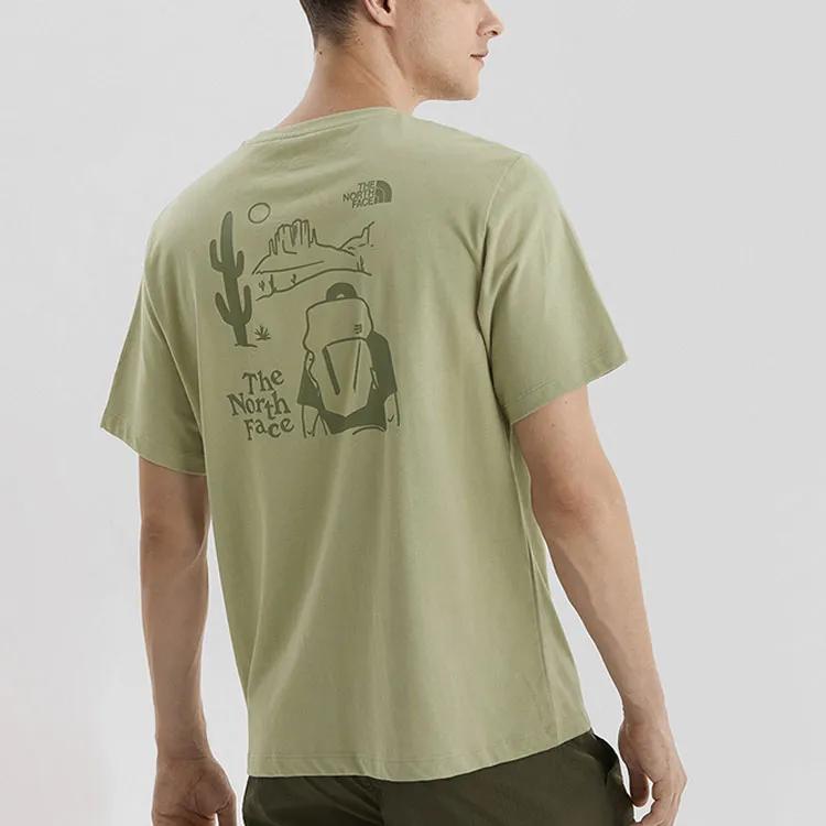 THE NORTH FACE SS22 T Shirt Unisex Green (Unisex) T-Shirts NF0A7WDV 3X3