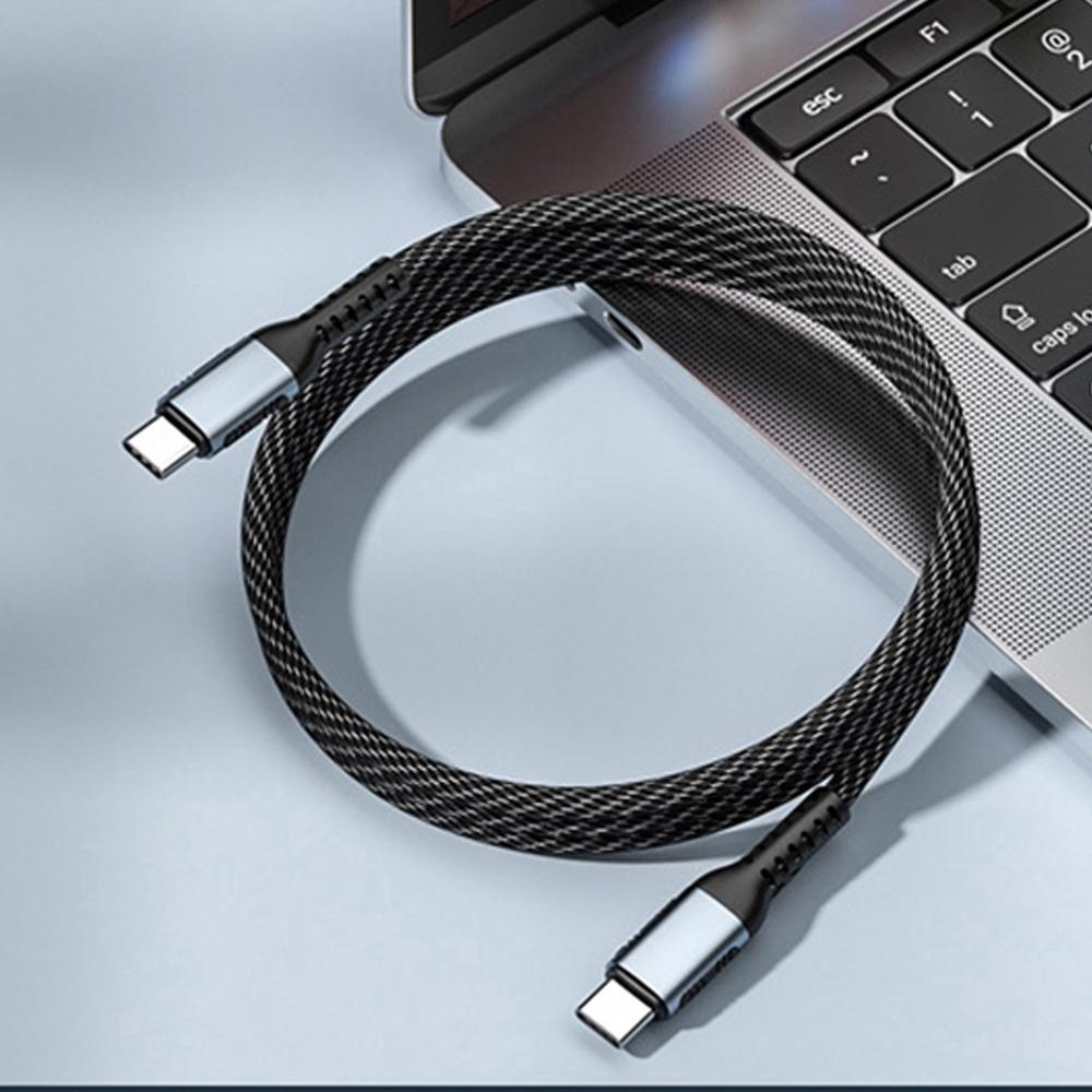 UGOURD PD240W Ultra Fast Charge Cable Type Usb C 100W type c Charger Cable for 15 MacBook Pro With E-Marker chip