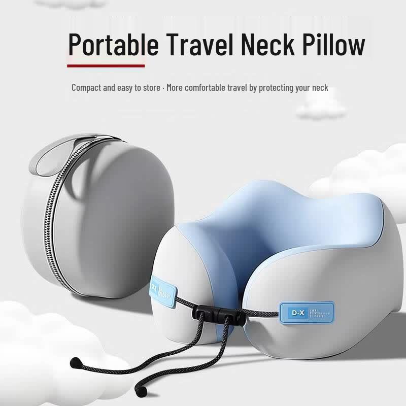 Portable Memory Foam U-Shaped Neck Pillow