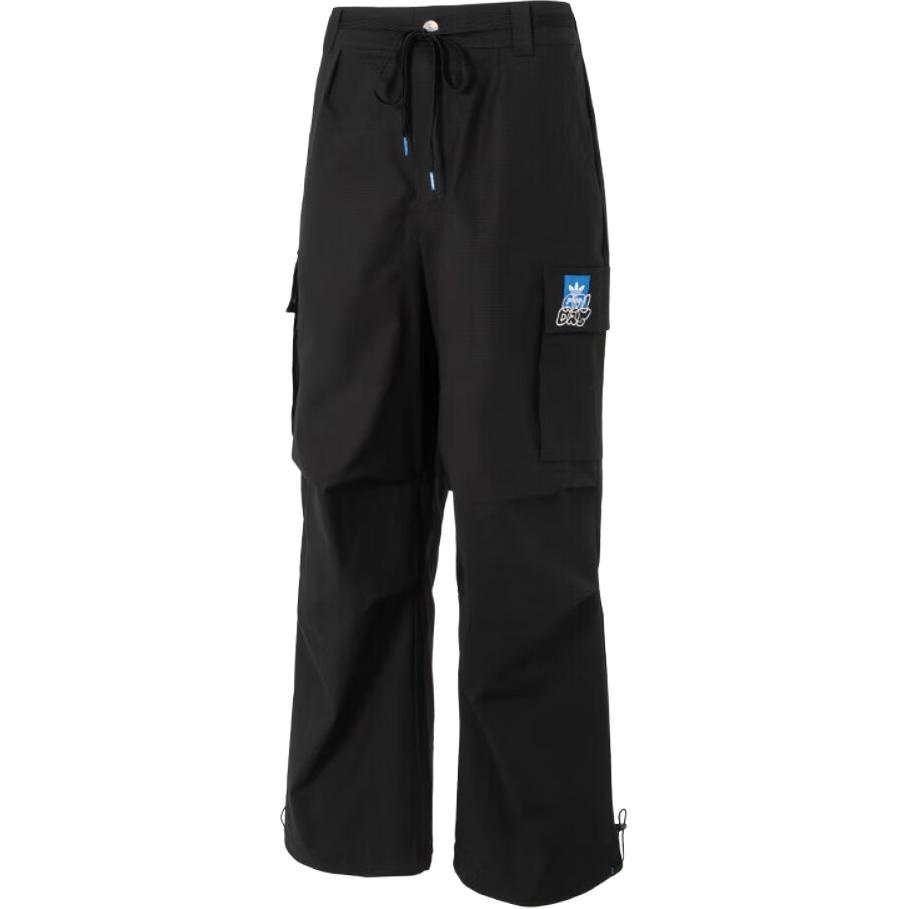 adidas Trefoil Cargo Pants Asia Sizing Black Men s KA8012 M