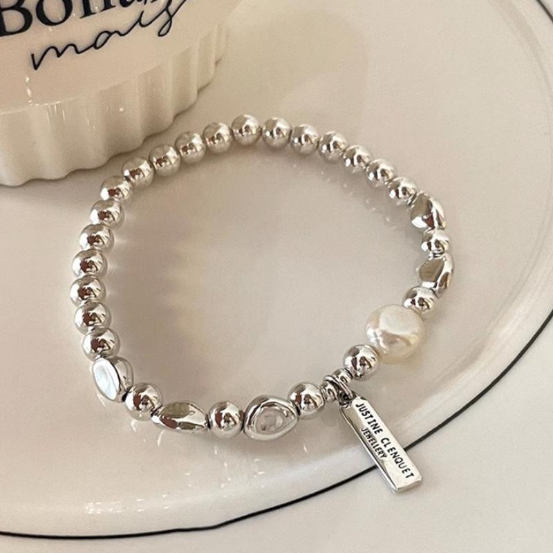 Vintage  Pearl Bracelets for Women Trend Korean Fashion Irregular Pearl Bracelets Party Jewelry Gift