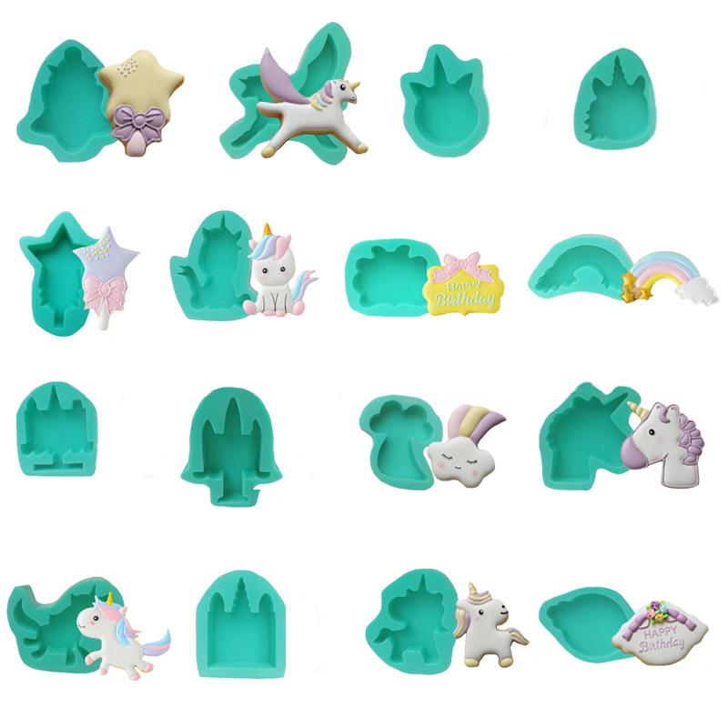 

Форма для печенья с изображением единорога, инструменты для торта «сделай сам»