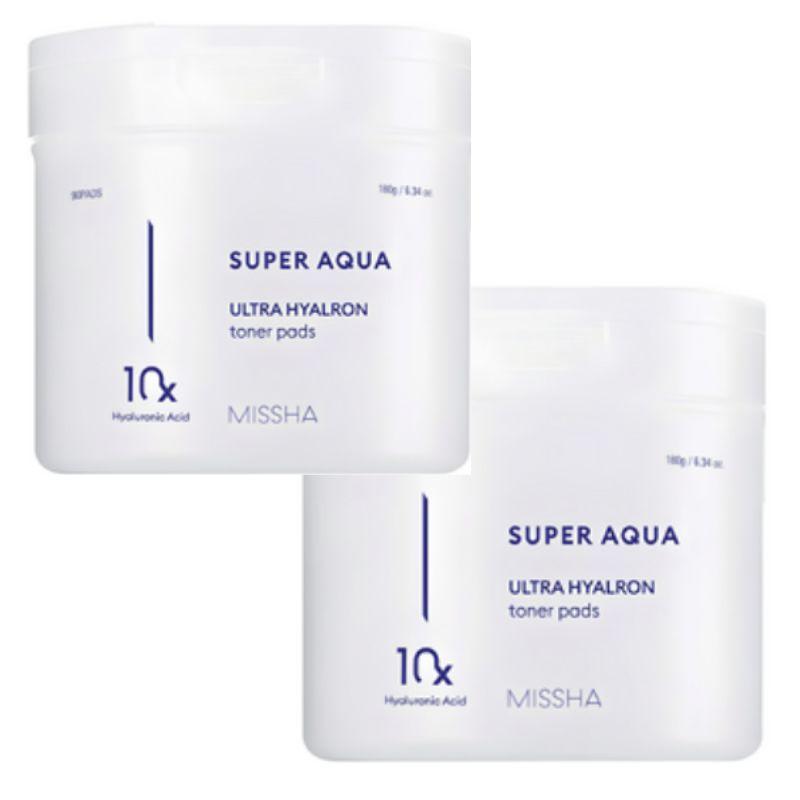 MISSHA Super Aqua Ultra Hyalron Toner Pads 180g | 90 Pads