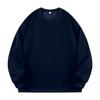 2026 Unisex Pure Cotton Sweatshirt - Casual Loose Fit, Round Neck, Long Sleeve, Spring/Autumn Fashion Bestseller