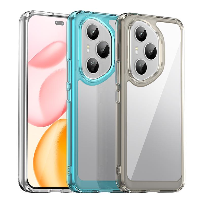 For Honor 400 Pro Global Case Honor 400 Honor 400 Pro Global Cover Funda Clear PC + Silicone Shockproof Protective Phone Cover