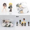 Exclusive Attack On Titan Action Figures Set Featuring Mikasa Eren And Levi Collectible Toys