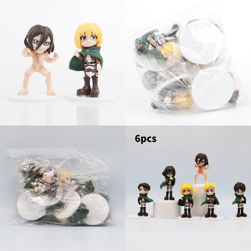 Exclusive Attack On Titan Action Figures Set Featuring Mikasa Eren And Levi Collectible Toys