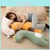 Cute Long Giraffe Dinosaur And Sheep Plush Toy Pillow For Girls Soft And Cuddly