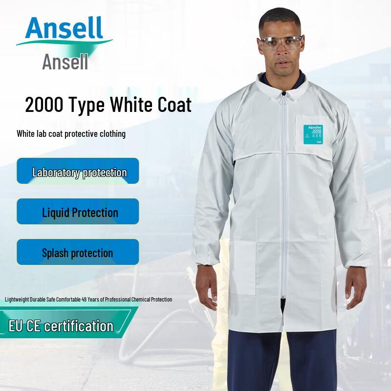 Ansell Disposable Protective Lab Coat 2XL