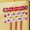9 Hooks Dopamine Coat Racks Traceless Bag Clothes Keys Hanger  Kitchen Accessories