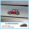 For MINI Cooper Metal Car Badge 3D Shaped Emblem Decal Universal for All MINI Models Waterproof Exterior Decoration