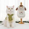 Frühlings- und Sommer-Haustier Hund und Katze Cartoon Westen, Kleidung, Röcke, D-Knopf, Hundeleine, Katzenbrustgeschirre