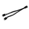 1Pc Dual Control Cable for Power Reset, 9-Pin 1 To 2 Line Splitter Switch for Desktop PC Motherboard