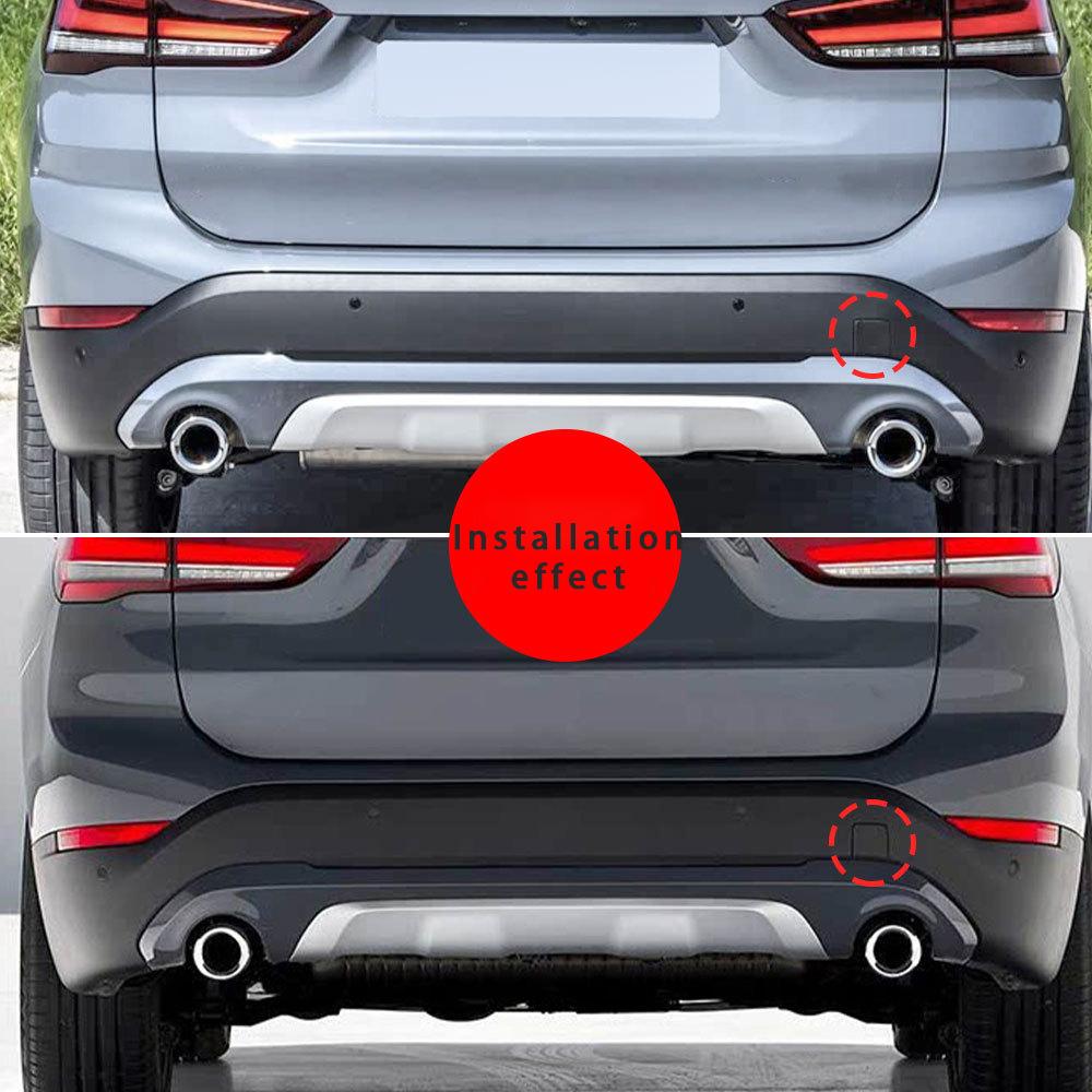 For BMW X1 F48 G49 Rear Bumper Trailer Towing Hook Hole Cover 51317361233 2016-2022
