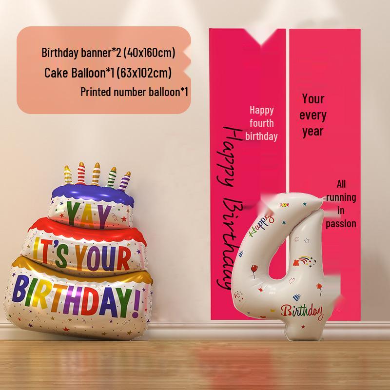 Colorful Thickened Spiral Twist Balloons for Baby's First Birthday Decoration