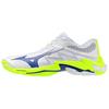 Mizuno Scarpe da Pallavolo Wave Lightning Elite Vestibilità Comoda Sneaker Unisex Bianca V1GA260039