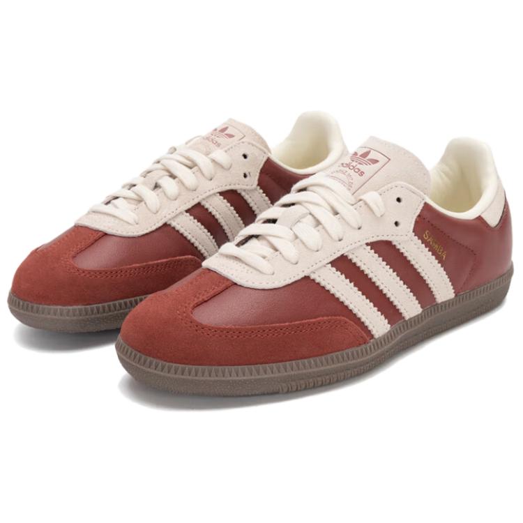 Adidas Samba Og 'Preloved Ruby Cream' Sneakers JI3216
