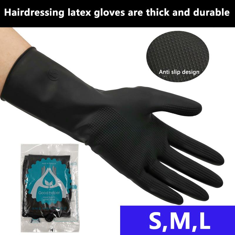 Hairdressing Heat Resistant Gloves Hair Straightener Perm Gloves Salon Diy Hair Styling Tools Anti-Skid Hair Dying Gloves