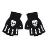 Unisex Pekskärms Halvfingerhandskar - Tunn Modell för Höst- och Vintersporter, Utomhusaktiviteter och Halloween