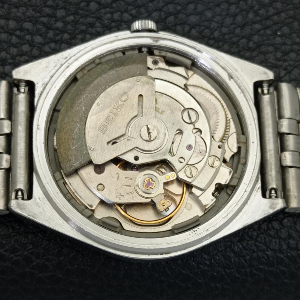 GENUINE VINTAGE SEIKO 5 AUTOMATIC 6309A JAPAN MENS BLUE DIAL WATCH A701621-5 R206c-a701621