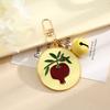 Frutas de Verano Colgante de Granada Llavero Llavero de Coche Accesorios para Llaveros Accesorios para Bolsos Regalo