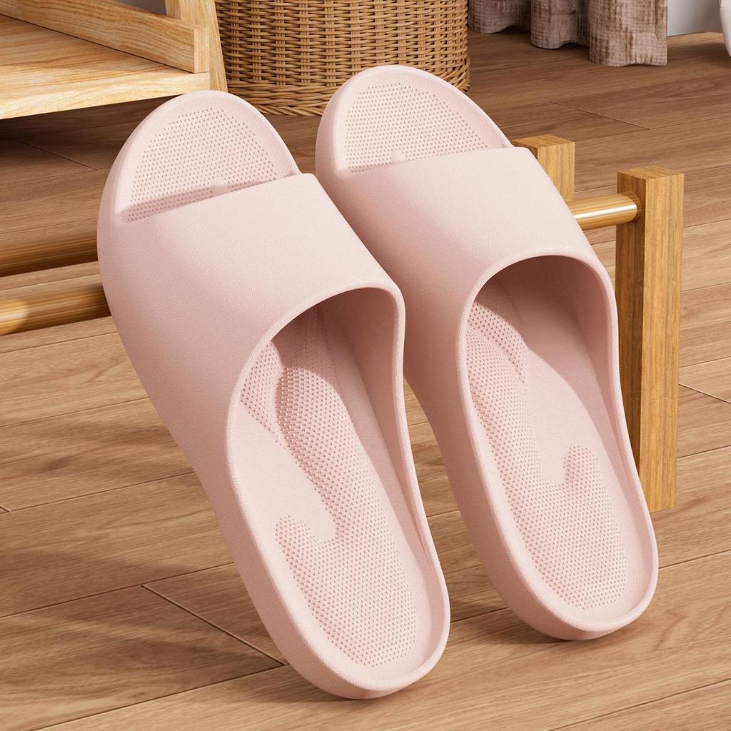 Women's Summer Non-Slip Arch Support Massage Slippers for Indoor Bathroom Use