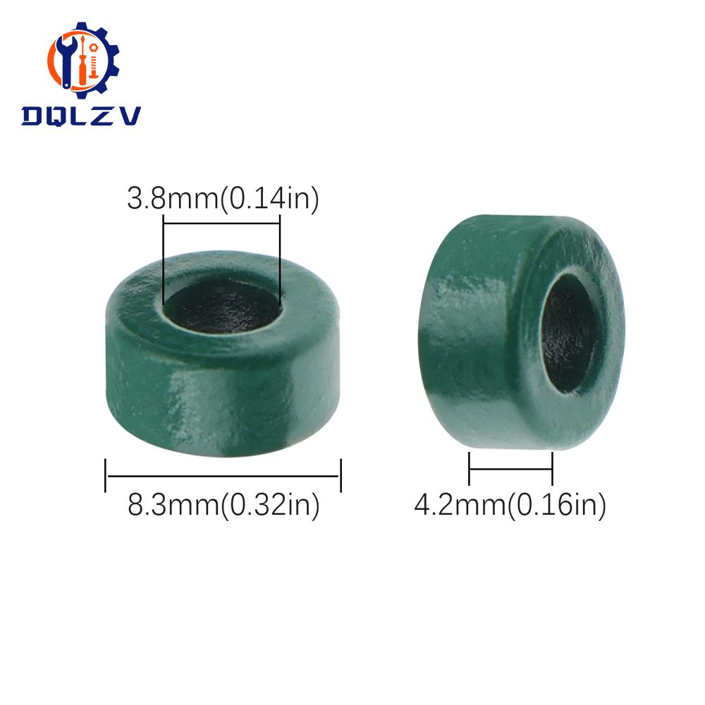 Ferrite Magnetic Ring 8X4X4MM Anti-interference Mn-Zn Toroidal Cores Toroid Ferrite Core for Inductor Chokes