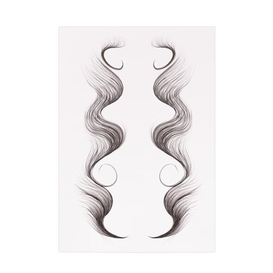 

Практичная наклейка для татуировки волос, натуральный легкий вес, устойчивый к поту 11