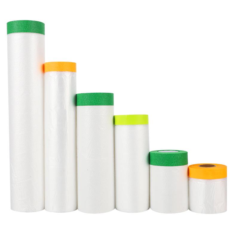 Spray Paint & Masking Film Set: Window, Wall, and Furniture Protection