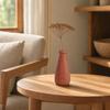 Wooden Flower Vase Aesthetic Wood Decorative Rustic for Home Decor