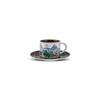 New Year Plaid 12-teilige Kaffeetasse für 6 Personen 110 ml