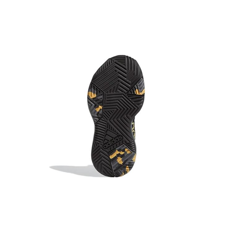 New Adidas OwnTheGame 2.0 K Anti Slip Wear Resistant Mid Top Children's Basketball Shoes Gray Black Kids' GZ3381