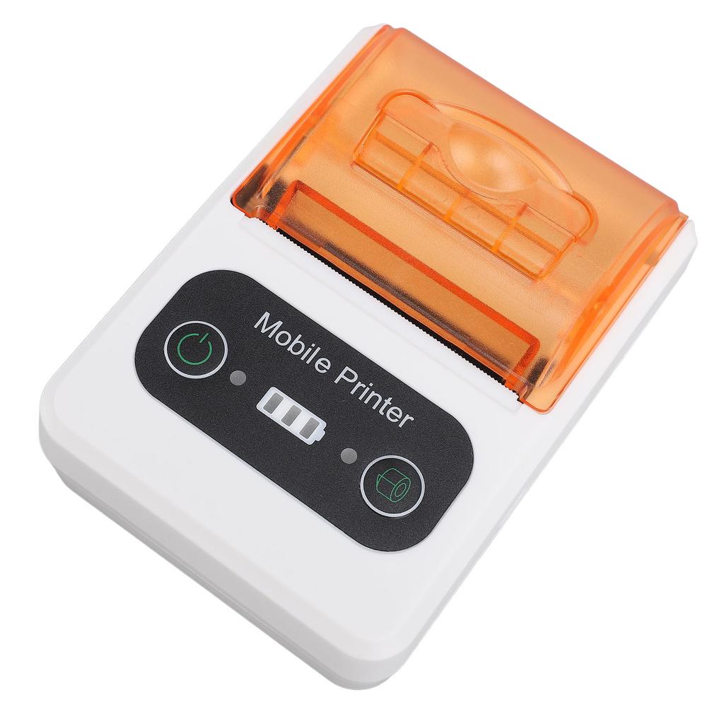 Bluetooth Thermal Receipt Printer 58mm Toothed Blade Portable Small Thermal Printer for Office Retail Store Restaurant