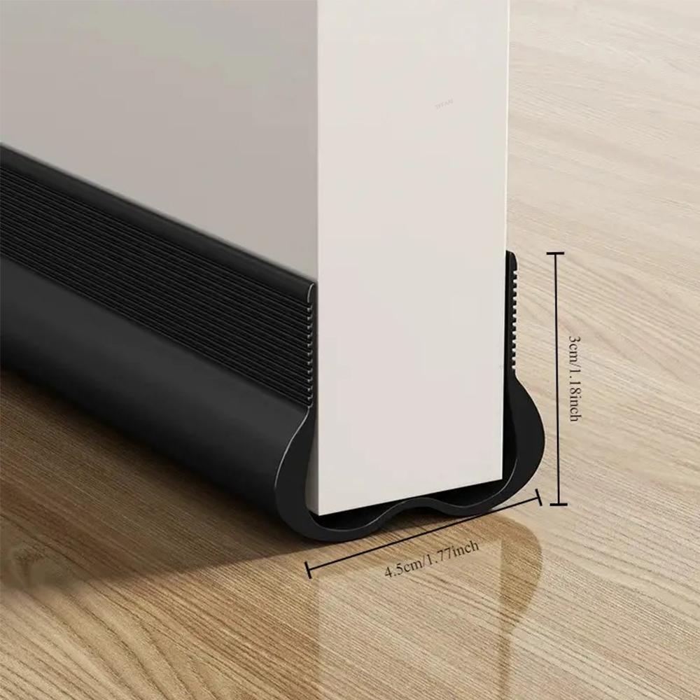 PVC Flexible Door Bottom Sealing Strip Door Gap Soundproofing Wind and Dust Proof Weather Strip Under Door Draft Stopper Tape