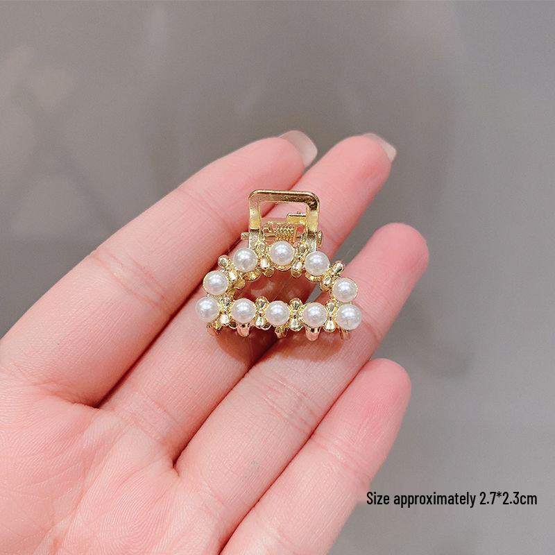 2024 Exquisite Small Claw Hair Clip for Women - Half Up, Side Bang, Fringe Styling