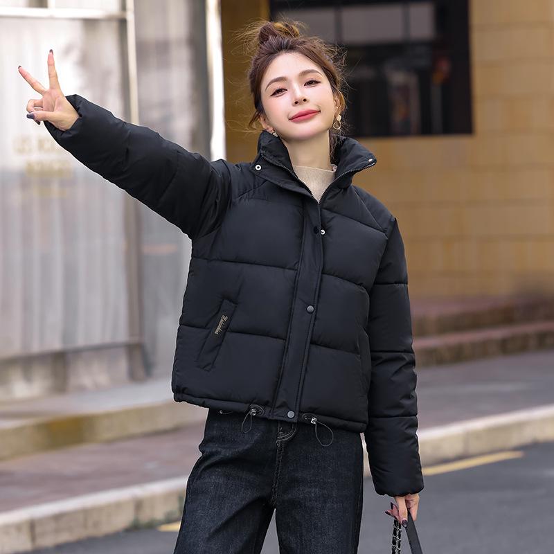 Abbigliamento in Cotone Morbido Taglie Forti per Donna Giacche Imbottite in Cotone Invernali Cappotti Invernali alla Moda da Donna Abbigliamento Spesso in Cotone da Donna Stile Corto