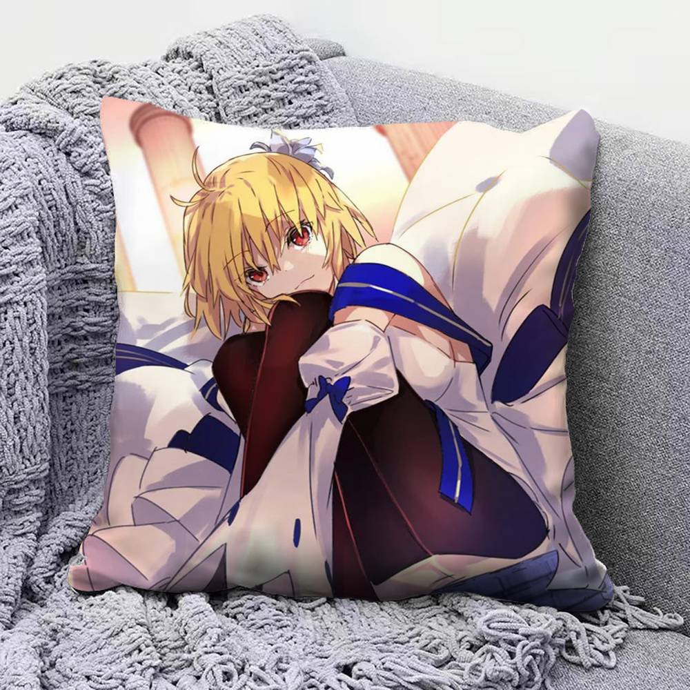 Tsukihime Game  Pillow Covers Home Sofa Cushion Covers and Aecorative Custom