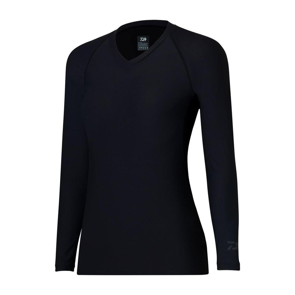 Daiwa Undershirt Black WM V-Neck DU-6224S