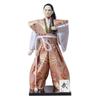 Traditional Japanese Samurais Dolls with Kimonos Figurine In Kimonos for Decoration