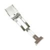 UECAJY (Small Shop) 18mm, 20mm, 22mm Solid 316L Stainless Steel Watch Band Buckle Fits Seiko Folding Double Push-Button Metal Clasp Watch Accessories
