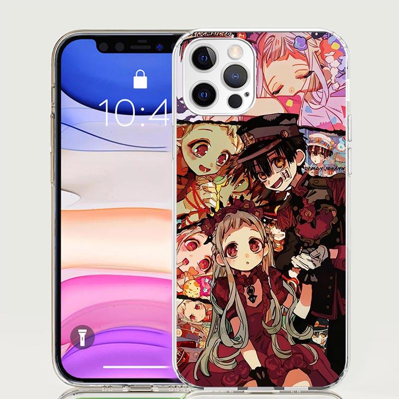Toilet Bound Hanako Kun Anime Case Phone Cover for Apple iphone 16 15 14 13 12 Mini 11 Pro Max 16E X XS XR 7 Plus 8 + SE 2020 Tr