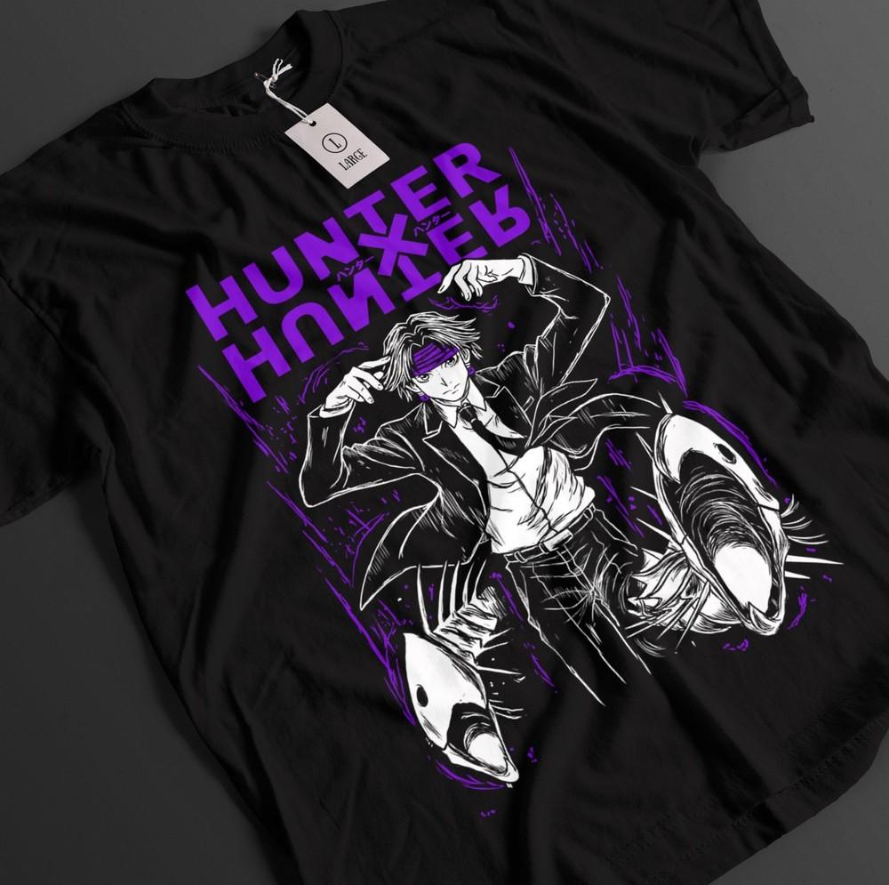 Hunter X Hunter Shirt Chrollo T-Shirt Phantom Troup HxH Hisoka Anime Unisex Tee