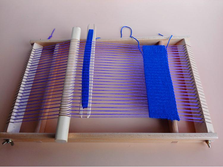 Large Wooden Multifunctional Loom: Handwoven DIY Toy for Girls and Adults
